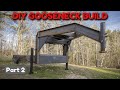 Gooseneck Trailer Build Part 2 Hydraulic Jacks Toolboxes And A Winch