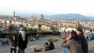 Michael Angelo's Hill in Florence.