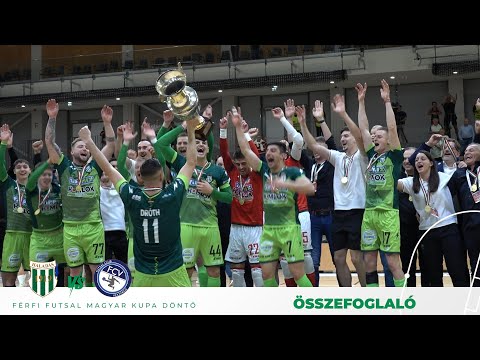 Összefoglaló 🟢⚪ MK döntő 🇭🇺🏆🥇 Haladás VSE - 1. Futsal Club Veszprém 3-0 (2024.05.12.)