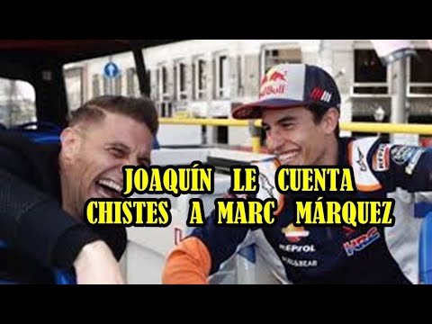 JOAQUÍN le cuenta CHISTES a MARC MÁRQUEZ por INSTAGRAM