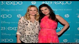 Idina Menzel and Kristen Bell-Making Today A Perfect Day