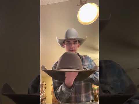 How To Shape a Stetson Cowboy Hat Brim With ONLY AN...