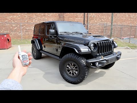 2021 Jeep Wrangler 392 Rubicon: Start Up, Exhaust, Test Drive, Walkaround and Review