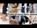 Types of boots with names||boots||boots with names||THE TRENDY GIRL