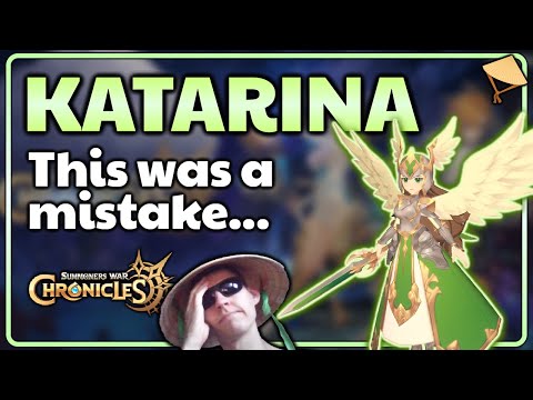 KATARINA (Wind Valkyrja) TESTING - Summoners War chronicles