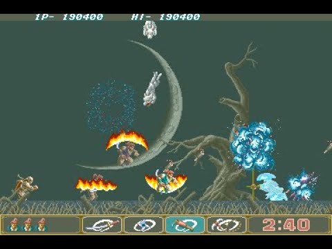 [TAS] Ninja Spirit (Arcade, Hardest Difficulty): 901 kills [TAS]