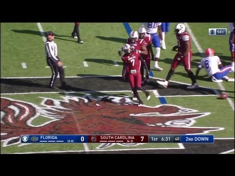 2017 USC vs Florida - JaMarcus King Sack