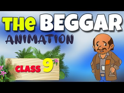 the beggar class 9 |the beggar |the beggar class 9 in hindi |animation |class 9 |summary