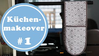 Doppelter Ofenhandschuh -Küchenmakeover 1 | DIY | nähen | Küchenideen | Küchenplanung