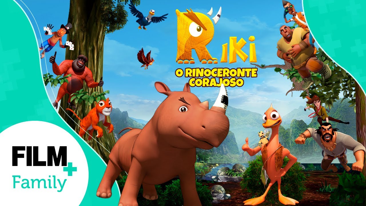 Riki: O Rinoceronte Corajoso // Filme Completo Dublado // Animação // Film Plus Family
