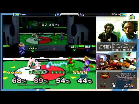 JSB19 - Melee Doubles: Discool(Green) vs DAviper(Blue) WS