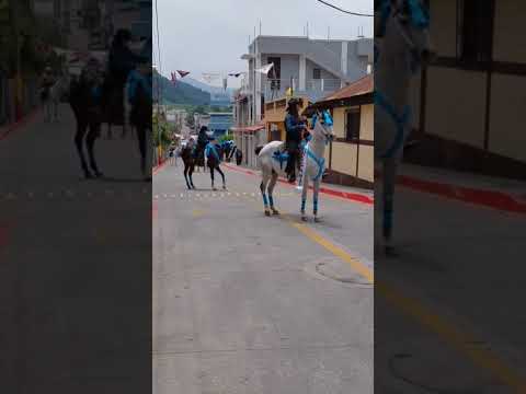 el. desfile de caballos en san cristobal cucho