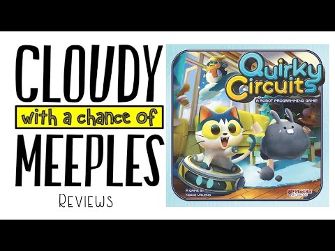 Quirky Circuits: Penny and Gizmos's Snowday Review - Cloudy with a Chance of Meeples