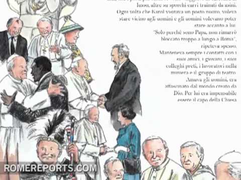 A children's book that help tells the story of John Paul II