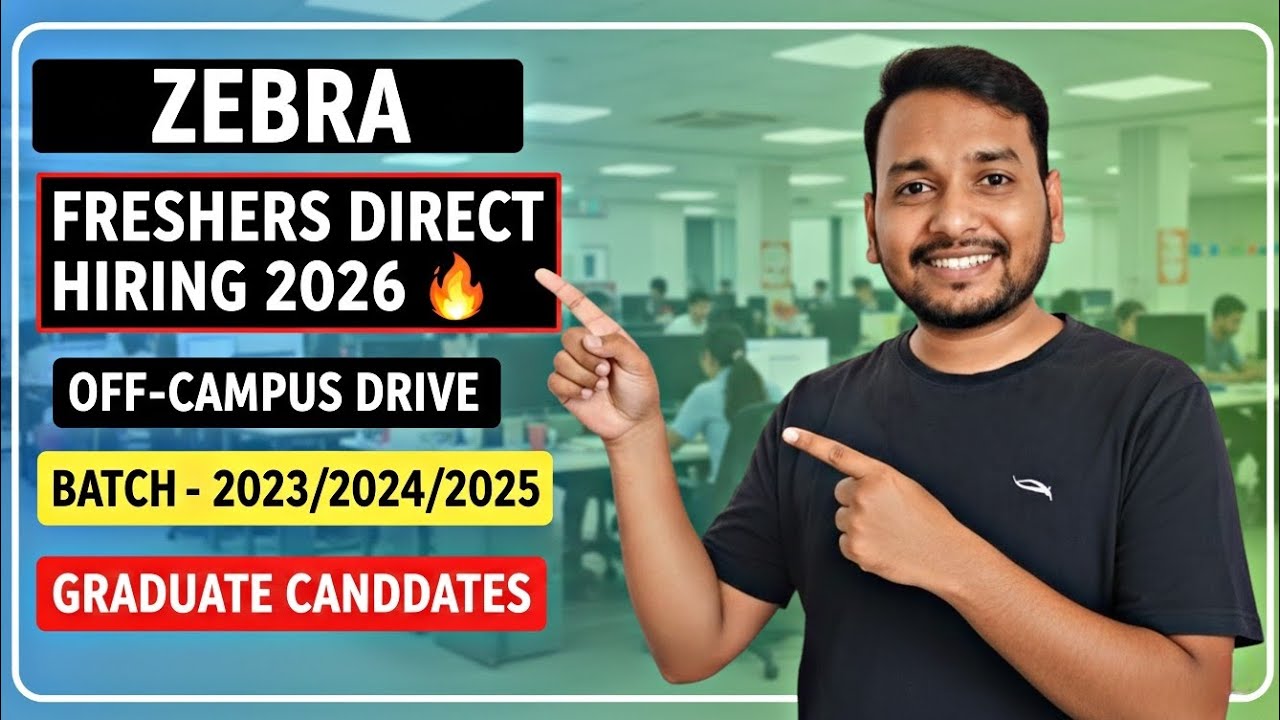 Zebra Technologies Off-Campus Drive | 2023, 2024 & 2025 Batch | Selection Process | Oracle, Olympia 