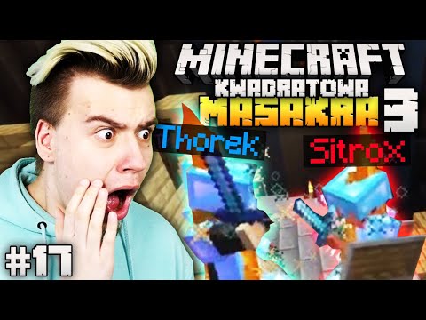 PIERWSZA WOJNA NA SERWERZE! Minecraft Kwadratowa Masakra 3 #17