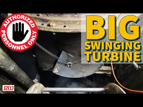 Authorized Personnel Only - S2E13 - Lifting A Hydroelectric Turbine Up Out of The Casing