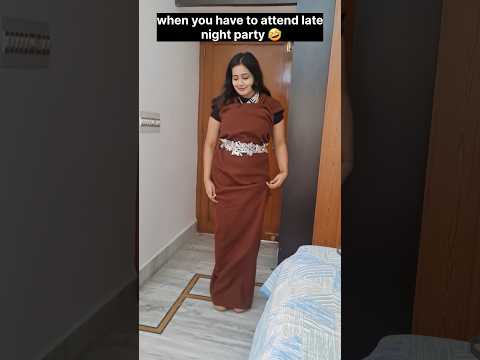 "New party dress unlocked." 🤪😉🤣 #relatable #comedy #funny #shorts