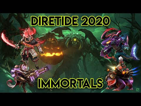 Full Immortal Set! - Diretide 2020 Immortals