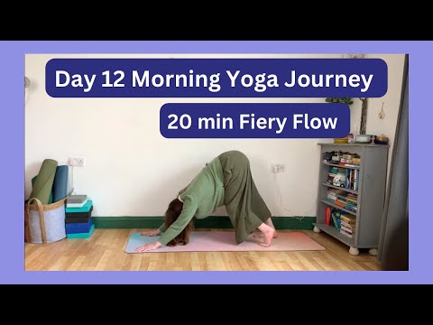 20 min Morning Yoga | Ignite Your Inner Fire Flow | Day 12 of 14 Day Morning Yoga Journey 🔥