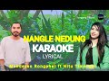 Nangle Nedung Karaoke With Lyrics | Mandeyso Rongphar ft Nitu Timungpi | Karbi New Song