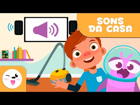 Os SONS DA CASA para crianças - Episódio 4