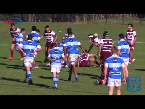 2018 NHRU Round 13 - Premier 2 Highlights - University of Newcastle v Wanderers