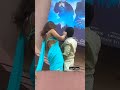 Kriti Sanon Hot In Sky Blue Saree Thumkeshwari Kritisanon