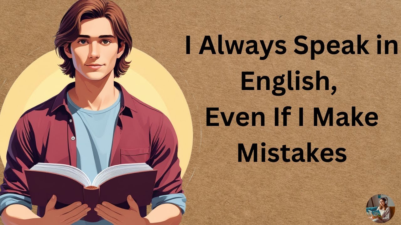 I Always Speak in English, Even If I Make Mistakes | Practice English Speaking