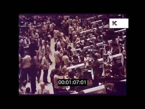 1970s Wall Street, New York Banks, HD from 35mm