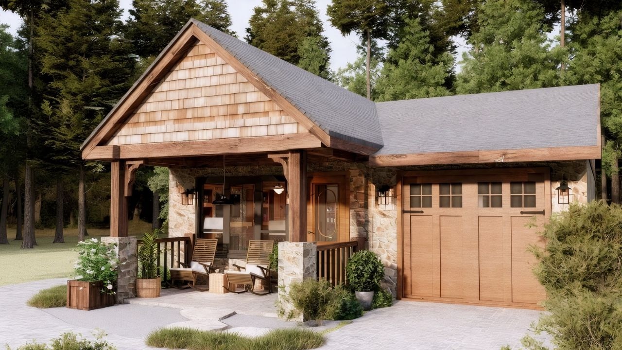 900 SQ FT (83m2)  Cozy 2-Bedroom Small Home Tour | Warm & Inviting Floor Plan