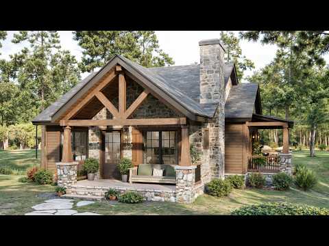 31'x39' (10x12m) Could This Be Your Perfect Small Home? Small House Ideas That Wow!!!