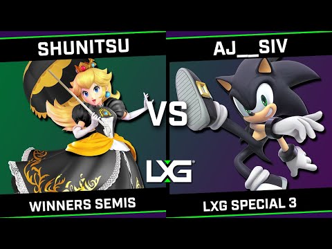 Shunitsu (Peach) vs aj__siv (Sonic/Cloud) - LXG Special 3 - Smash Ultimate