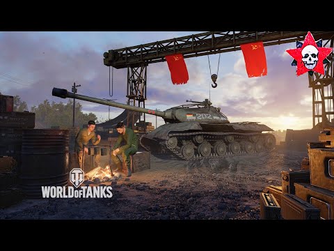 WoT PS4 console \\ VIII // World of Tanks IS3 \\ Mastery on Steppen