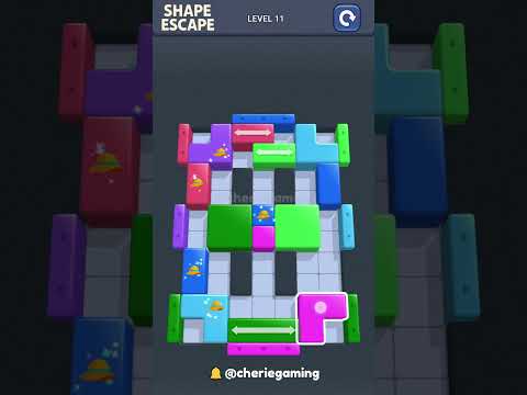 Shape Escape Level 11 Solution Walkthrough - YouTube