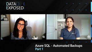 Azure SQL - Automated Backups (Part 1) | Data Exposed