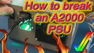 Commodore Amiga A2000 PSU Repair (Fix, break then fix again...)