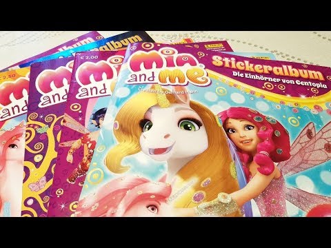 Mia and Me Stickeralbum 2018 -- Die Einhörner von Centopia Panini
