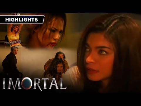 Lia and Mateo rescue Miriam from Lucille's men Imortal