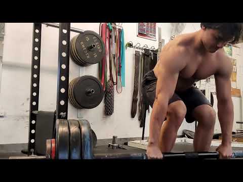 Axle Bar 1 rep max PR! 150 KG