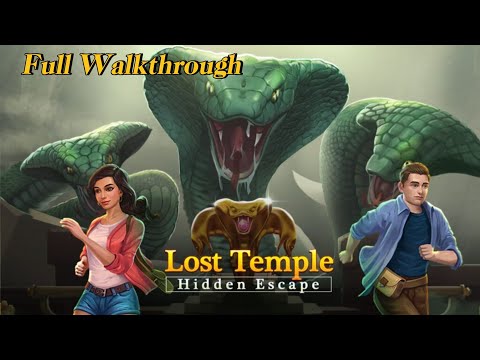 Lost Temple Hidden Escape, Hidden Escape Mysterious (supercharge mobile)Complete Walkthrough