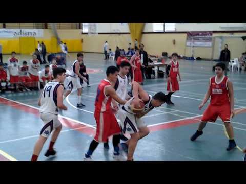 CB Montilla Vs CB Maristas infantil 16-17 cordoba  1 cuarto