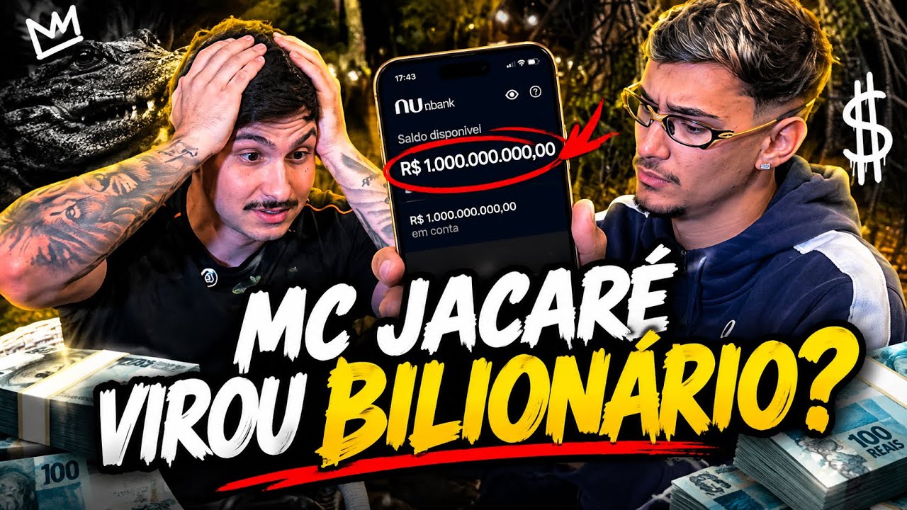 Mc Jacaré contou tudo sobre sua vida luxuosa! Vai comprar um jato?