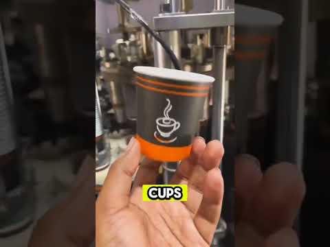 Paper cup making machine 🥤 Small business idea with big profits in 2025 🚀 #businessideas #machine