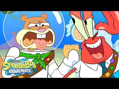 Mr.クラブス＆サンディ、真っ向勝負！⚔️｜フルシーン｜@SpongeBobOfficial (Mr. Krabs & Sandy Go Head to Head! ⚔️ | Full Scene | @SpongeBobOfficial)
