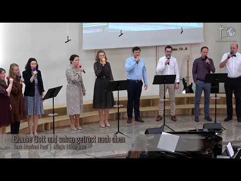 Glaube Gott und schau getrost nach oben