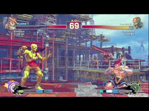 SSF4 - Rimslaya (Adon) VS. Satyamdas (Dhalsim)