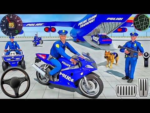 Police Car Chase Simulator 3D Game - Real Cop Cars Driving Simulator 2025 - Android GamePlay