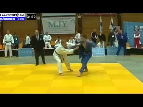 Judon SM 2015: M-81: LAAKSONEN - HÄNNINEN