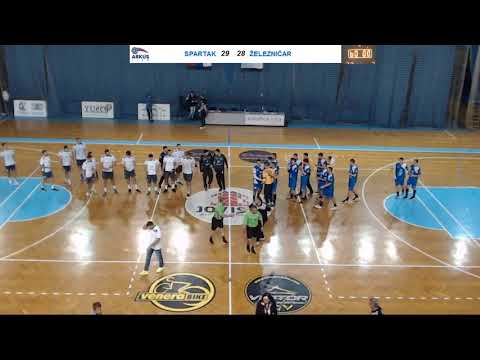 ARKUS liga 6. kolo / RK Spartak Vojput - RK Železničar 1949 / 19.10.2019.